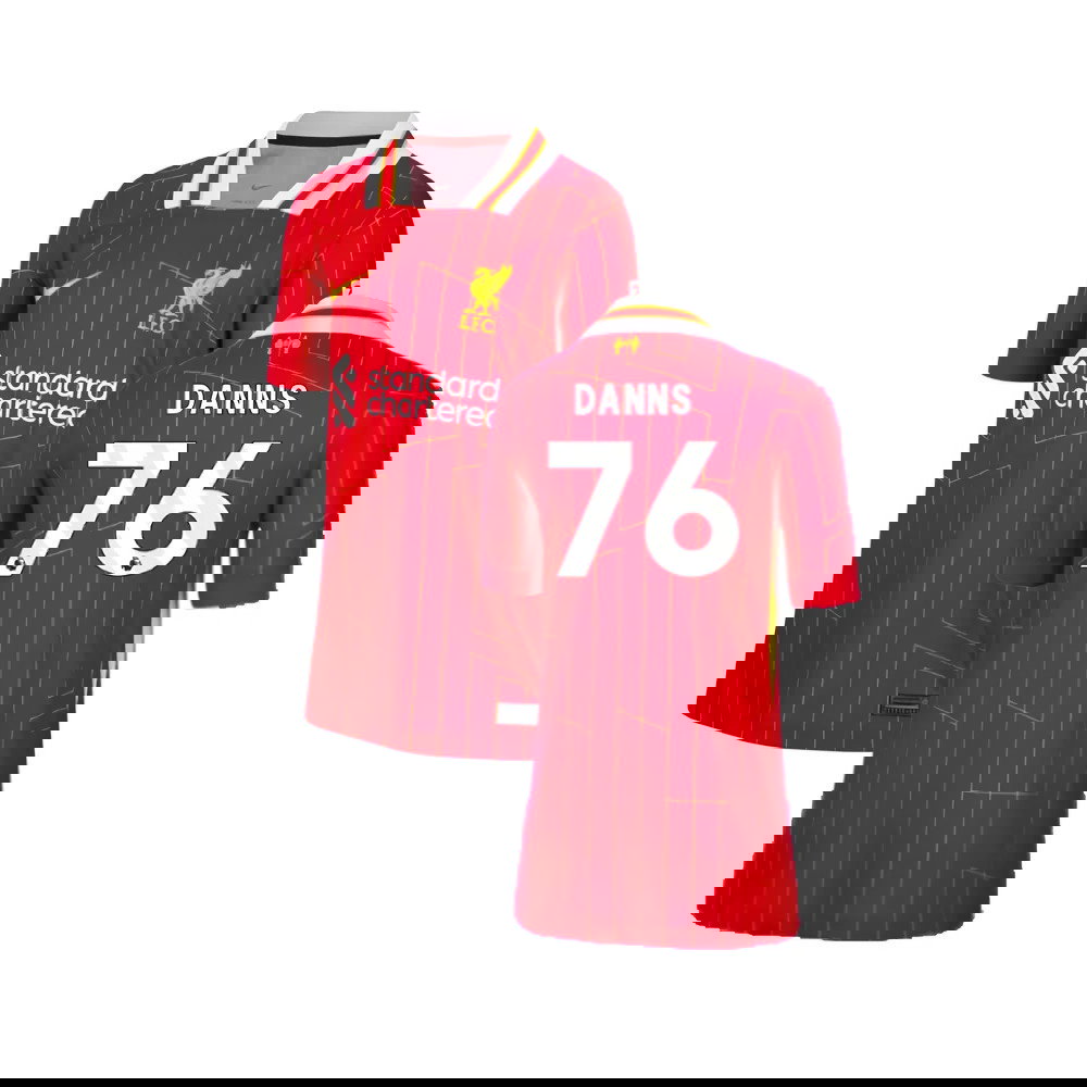 2024-2025 Liverpool Home Shirt (Kids) (Danns 76)