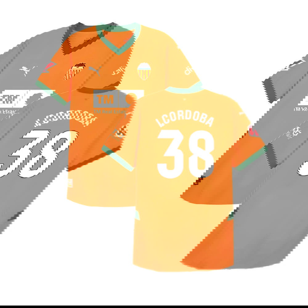 2024-2025 Valencia Third Shirt (Kids) (I.Cordoba 38)