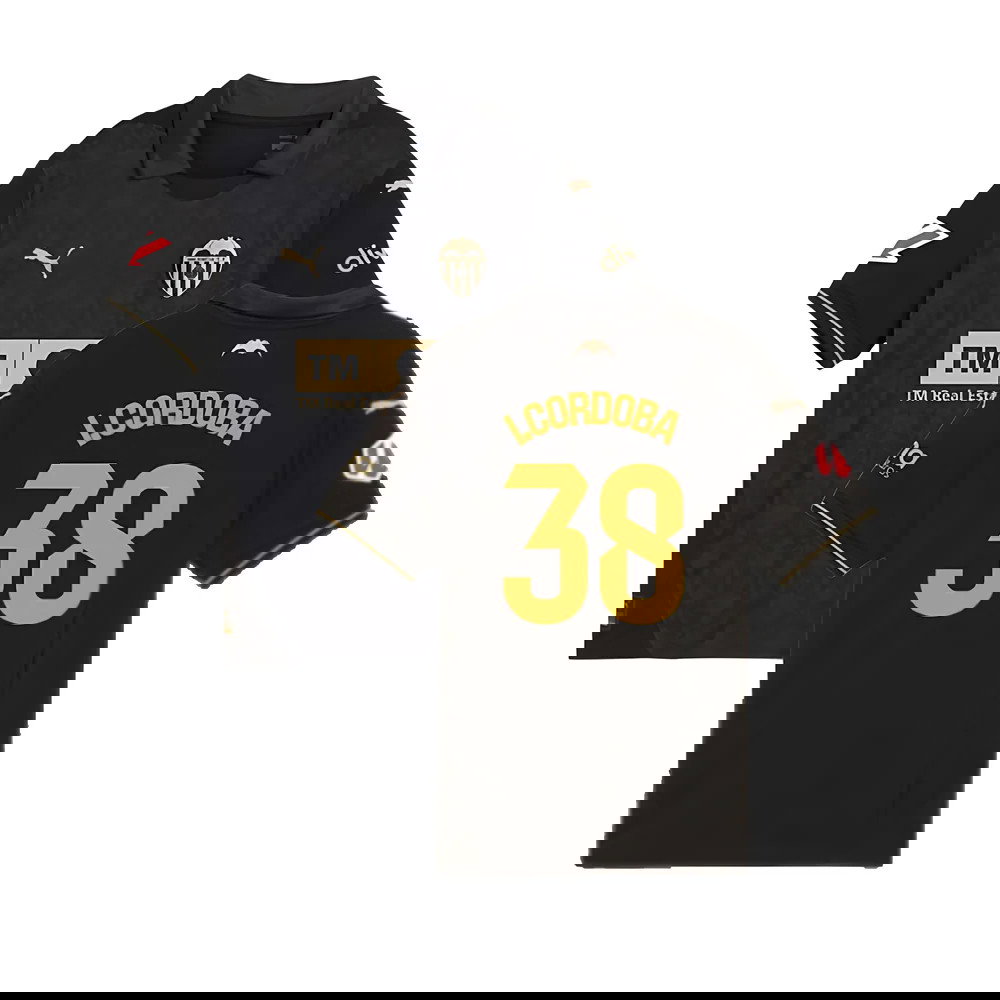 2024-2025 Valencia Away Shirt (Kids) (I.Cordoba 38)