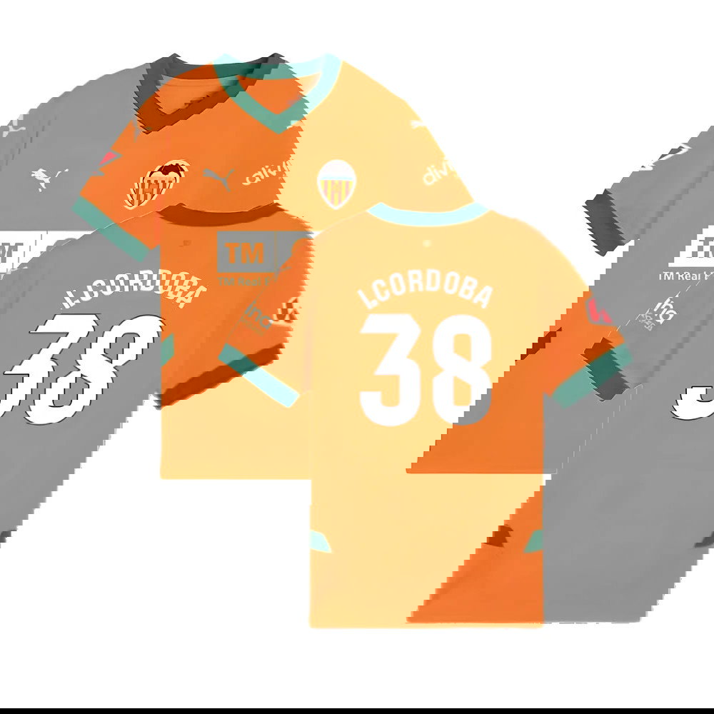 2024-2025 Valencia Third Shirt (I.Cordoba 38)