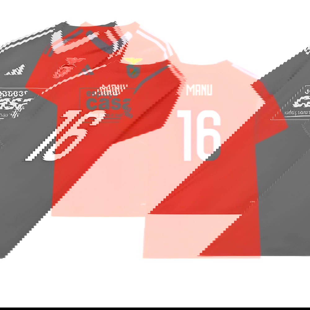 2024-2025 Benfica Home Shirt (Womens) (Manu 16)