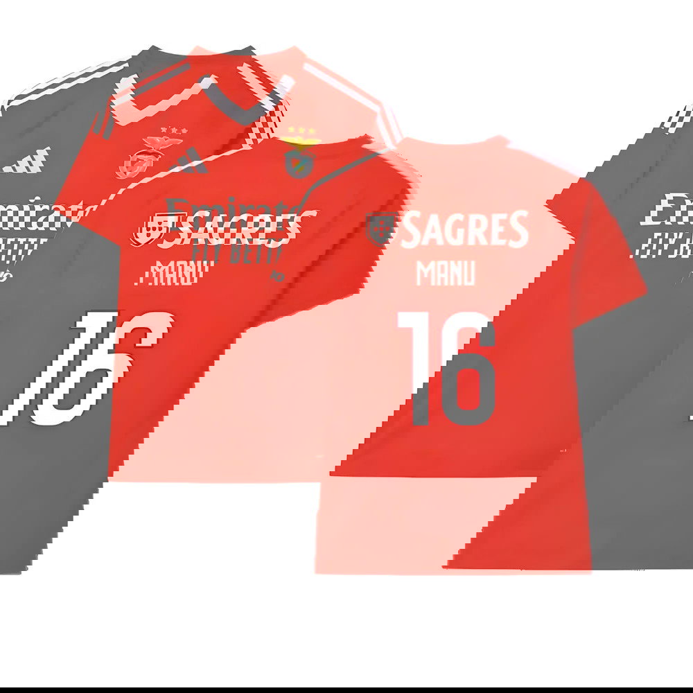 2024-2025 Benfica Home Shirt (Manu 16)