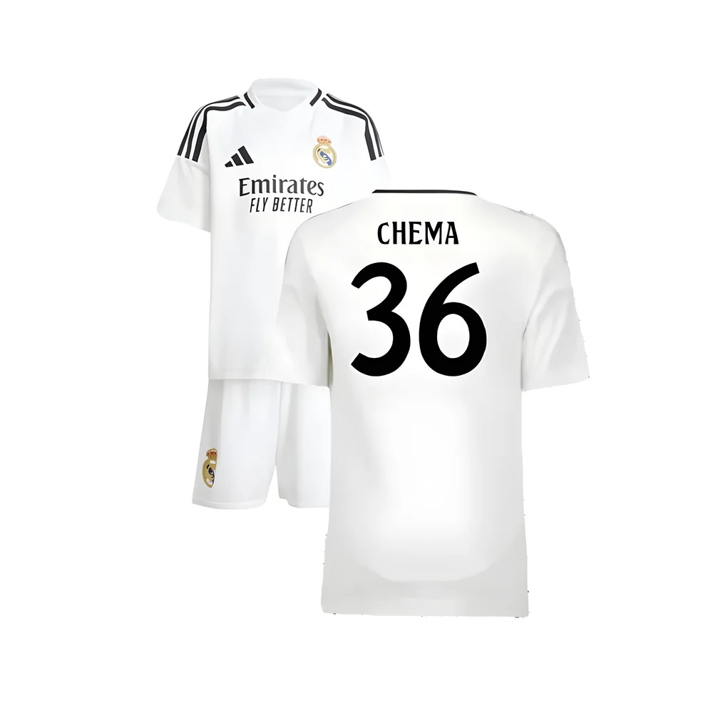 2024-2025 Real Madrid Home Mini Kit (Chema 36)