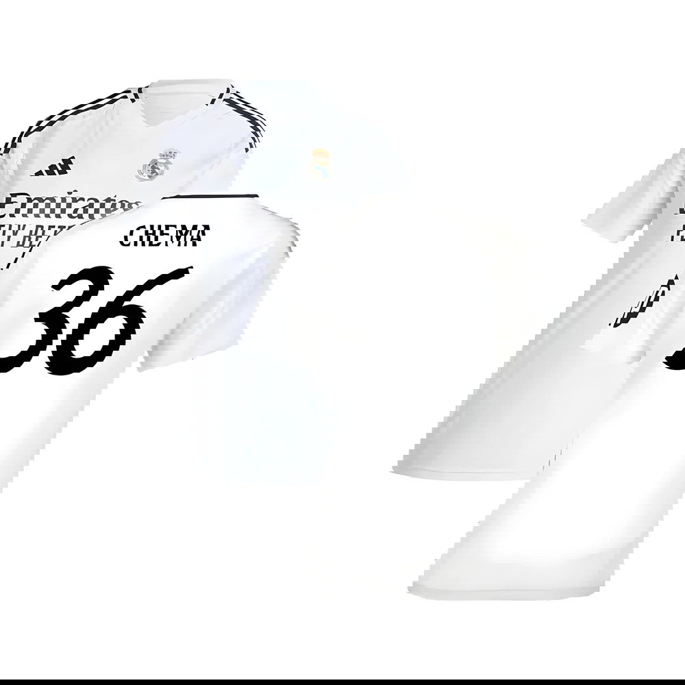 2024-2025 Real Madrid Home Shirt (Womens) (Chema 36)
