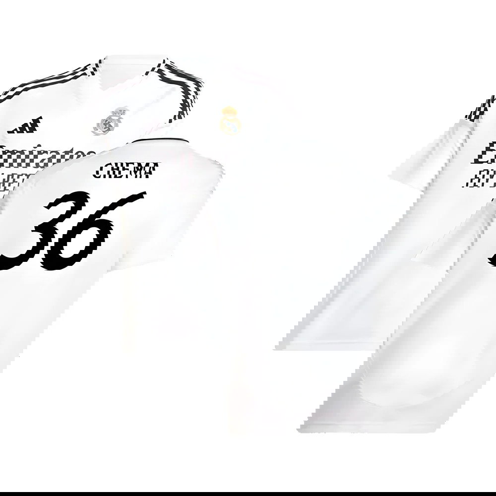 2024-2025 Real Madrid Home Shirt (Kids) (Chema 36)