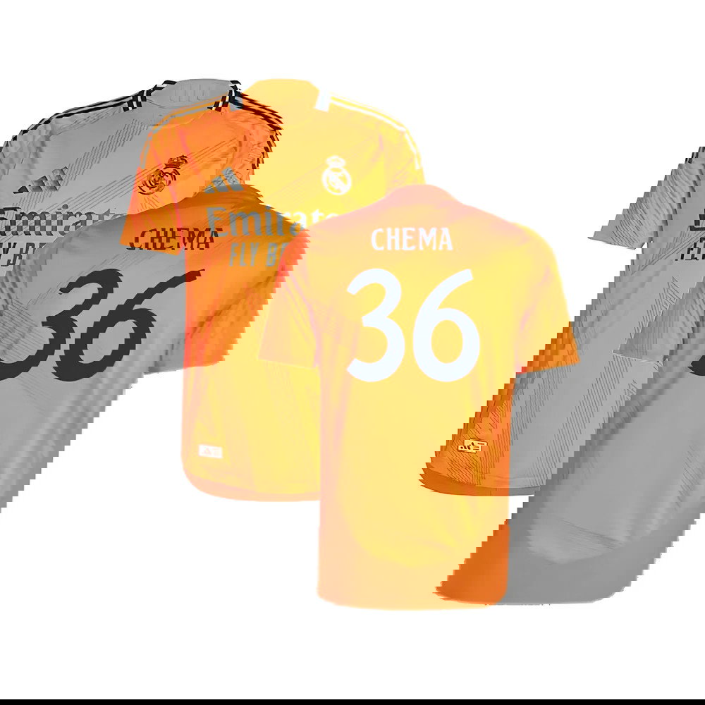 2024-2025 Real Madrid Authentic Away Shirt (Chema 36)