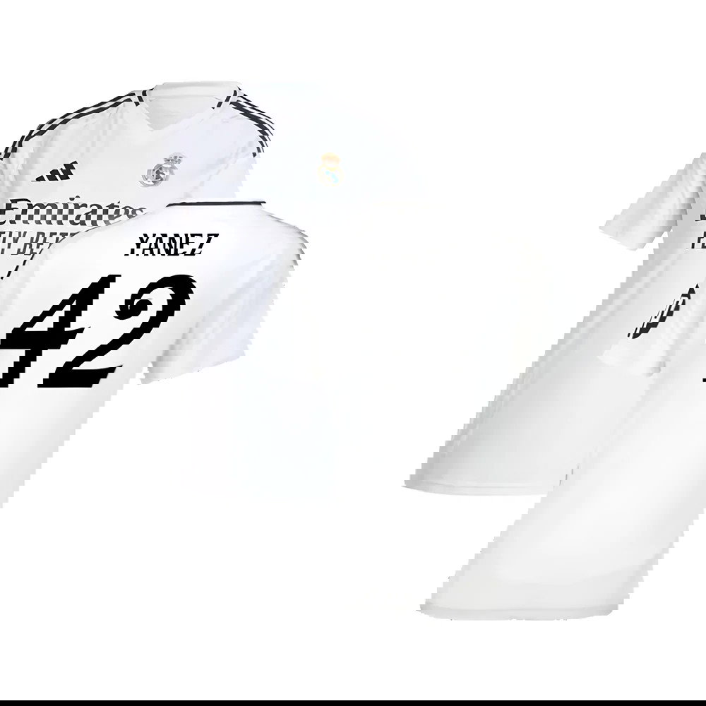 2024-2025 Real Madrid Home Shirt (Womens) (Yanez 42)