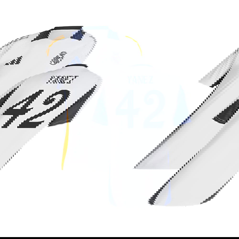 2024-2025 Real Madrid Training Shirt (White) (Yanez 42)