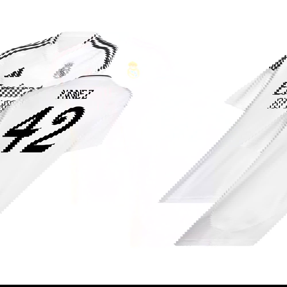 2024-2025 Real Madrid Home Shirt (Kids) (Yanez 42)