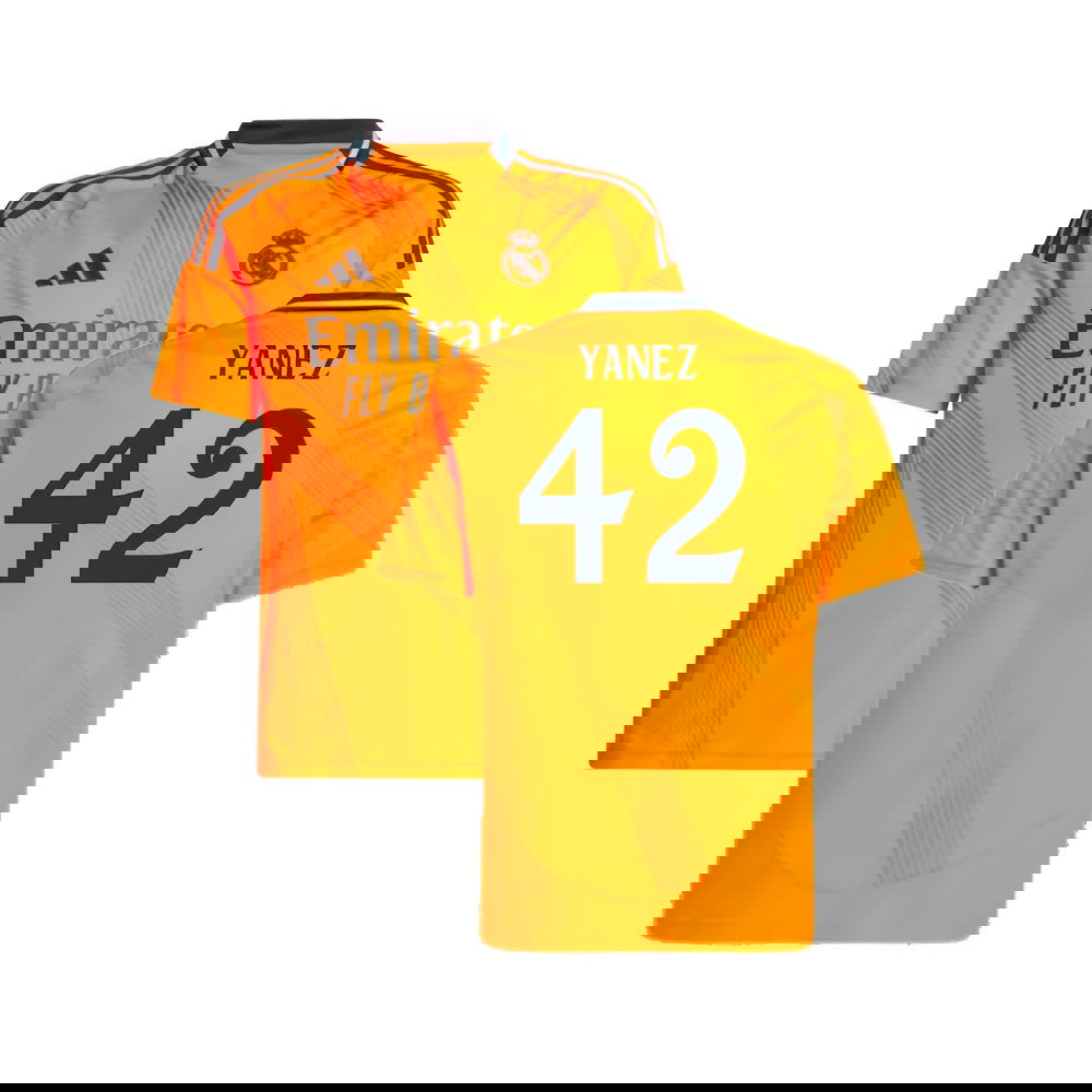 2024-2025 Real Madrid Away Shirt (Kids) (Yanez 42)