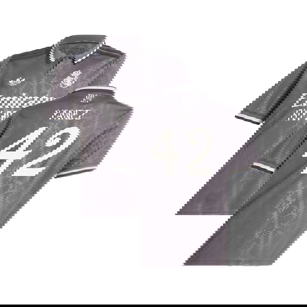 2024-2025 Real Madrid Third Shirt (Kids) (Yanez 42)