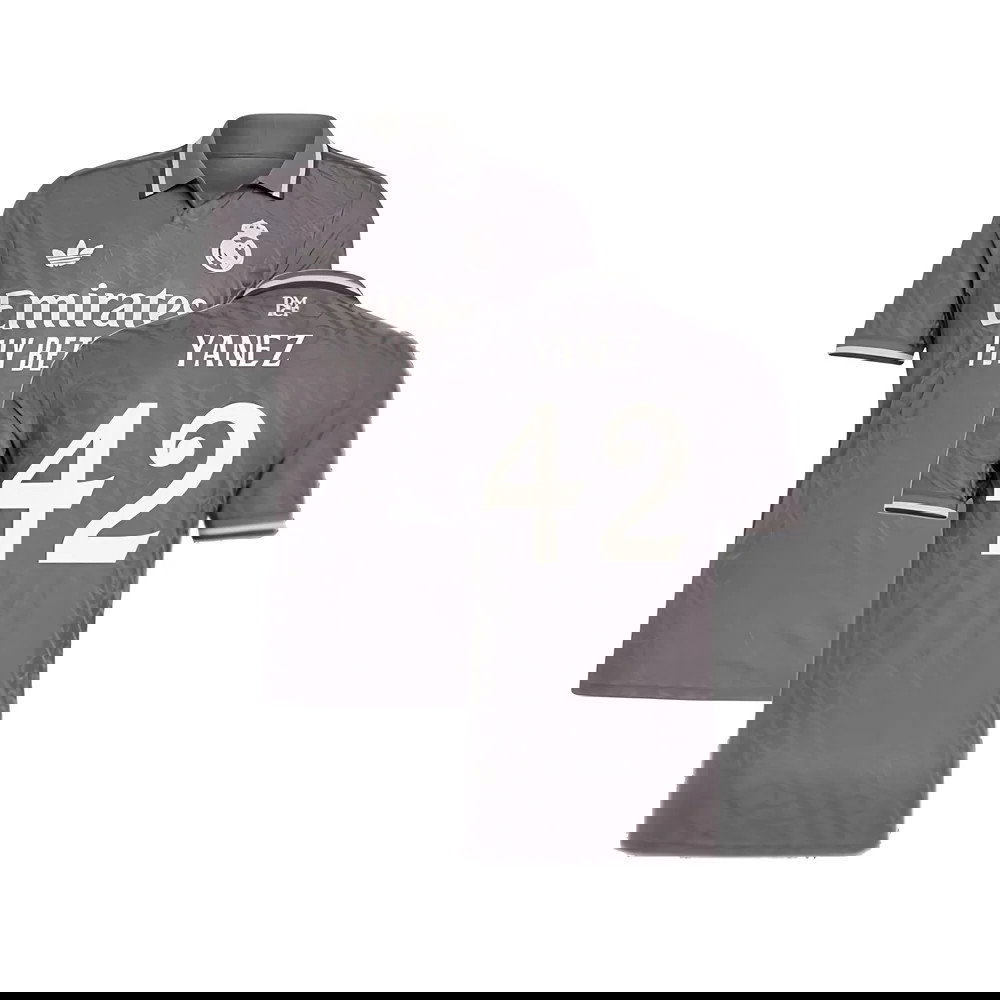 2024-2025 Real Madrid Third Shirt (Yanez 42)