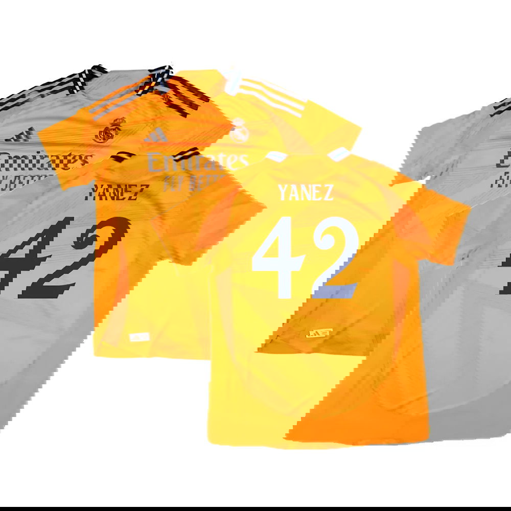 2024-2025 Real Madrid Authentic Away Shirt (Womens) (Yanez 42)