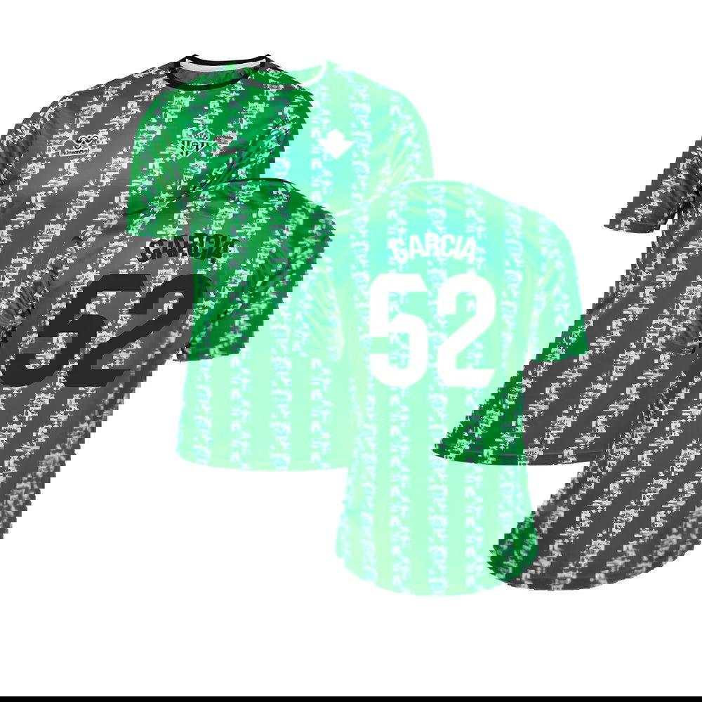 2024-2025 Real Betis Pre Game Jersey (Green) (Garcia 52)