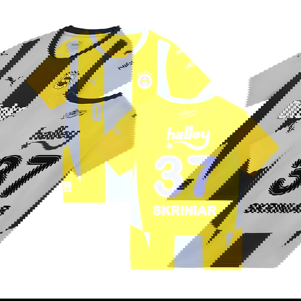 2024-2025 Fenerbahce Home Shirt (Kids) (Skriniar 37)