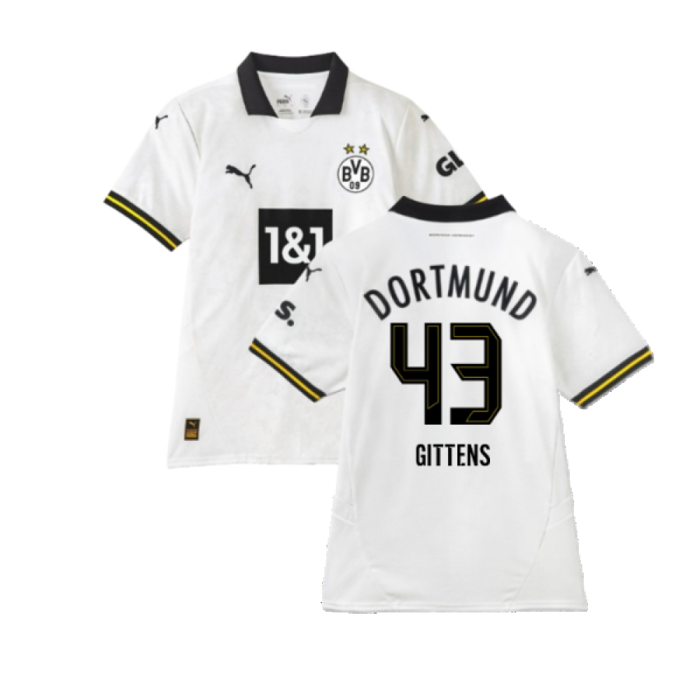 2024-2025 Borussia Dortmund Third Shirt (Gittens 43)