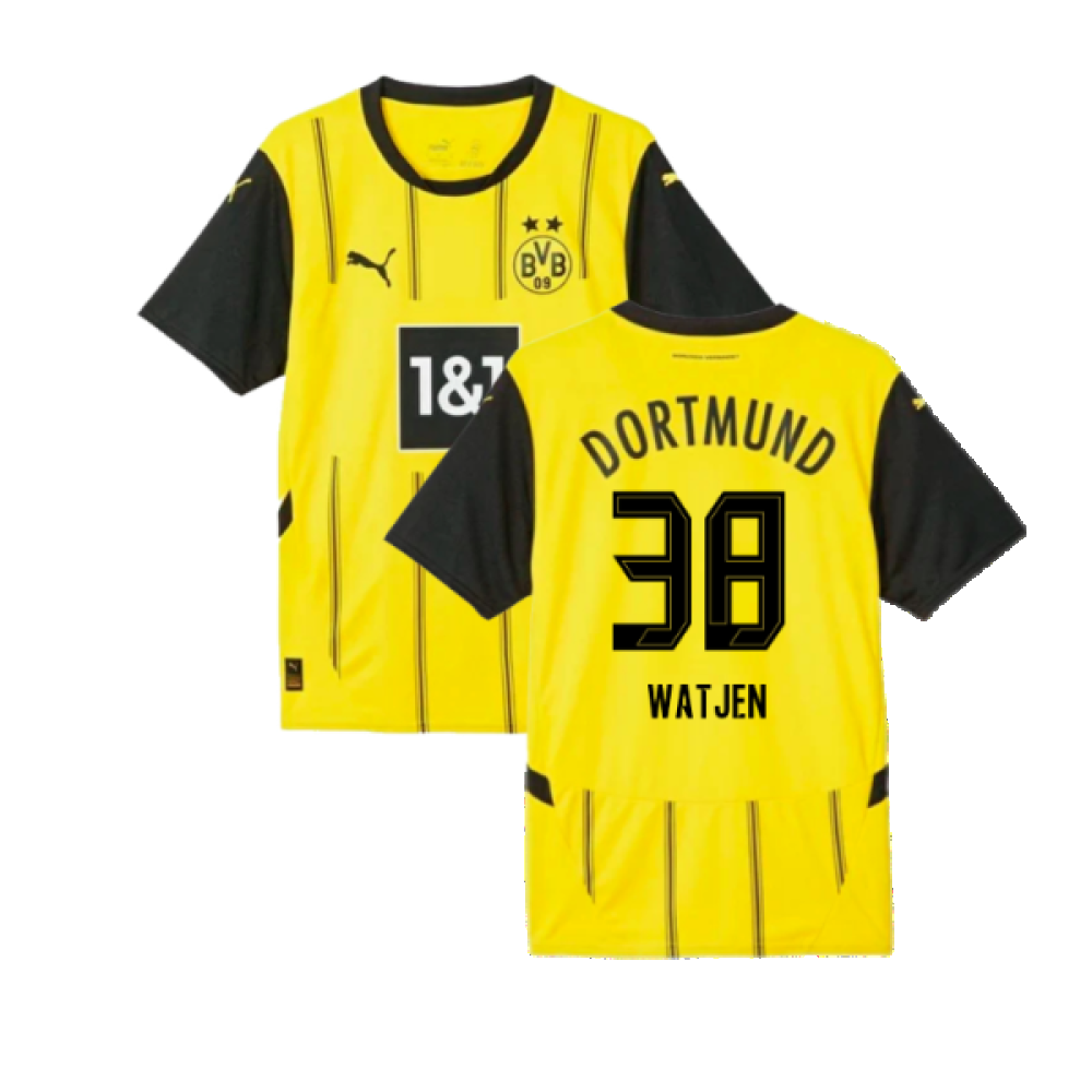 2024-2025 Borussia Dortmund Home Shirt (Watjen 38)