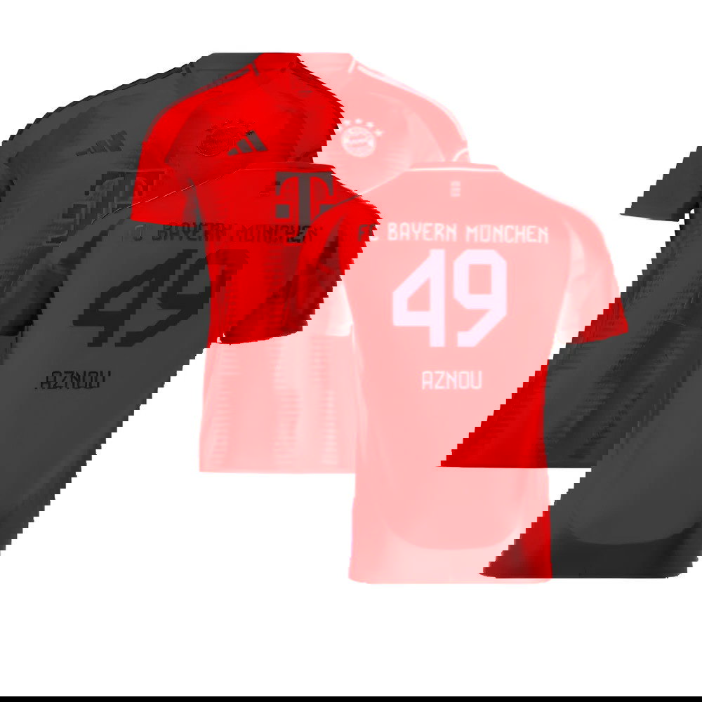 2024-2025 Bayern Munich Home Shirt (Aznou 49)
