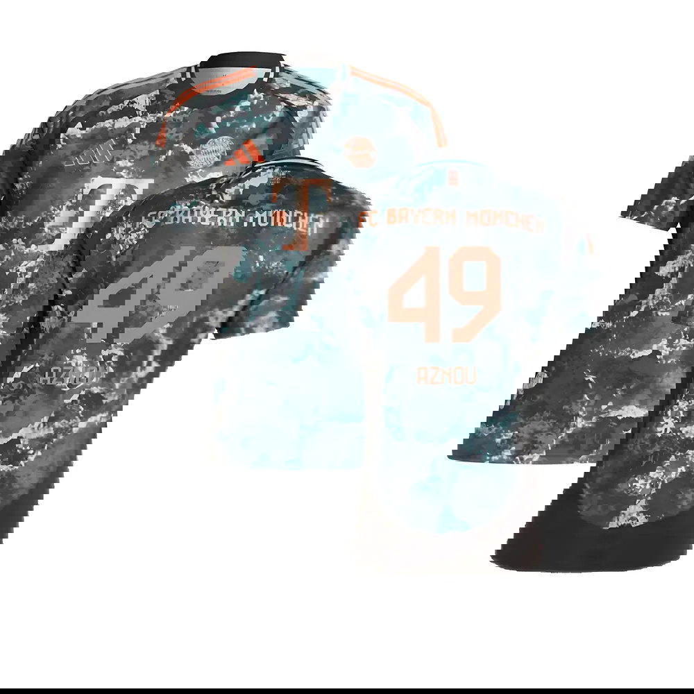 2024-2025 Bayern Munich Away Shirt (Aznou 49)