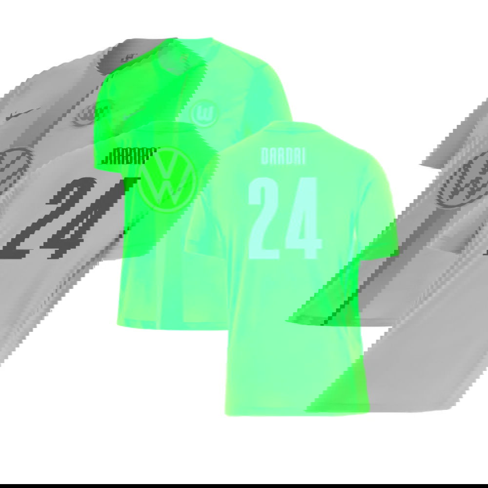 2024-2025 Wolfsburg Home Shirt (Dardai 24)