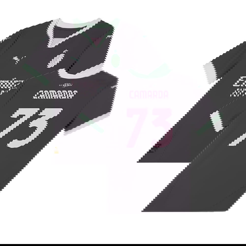 2024-2025 AC Milan Third Shirt (Kids) (Camarda 73)