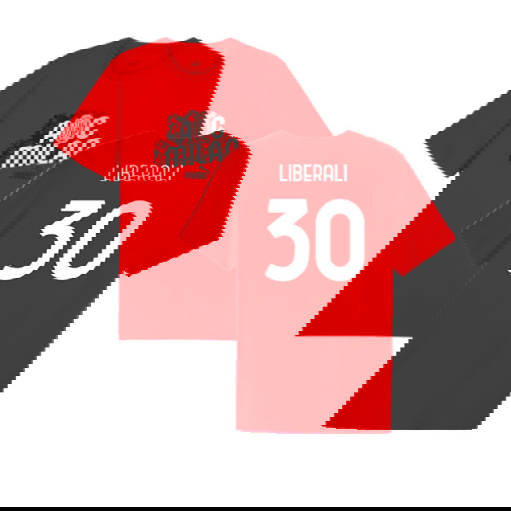 2024-2025 AC Milan ftblCulture Tee (Red) (Liberali 30)