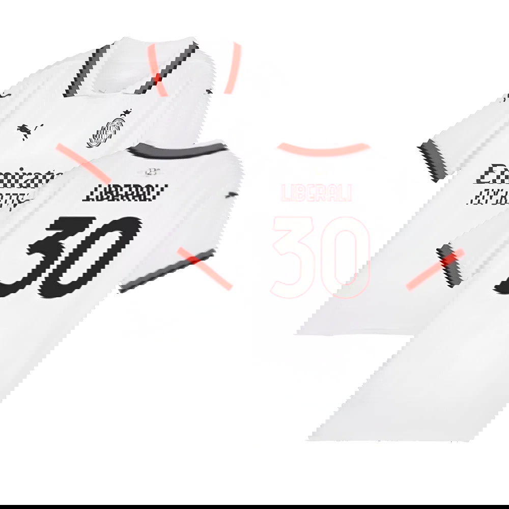 2024-2025 AC Milan Away Shirt (Kids) (Liberali 30)
