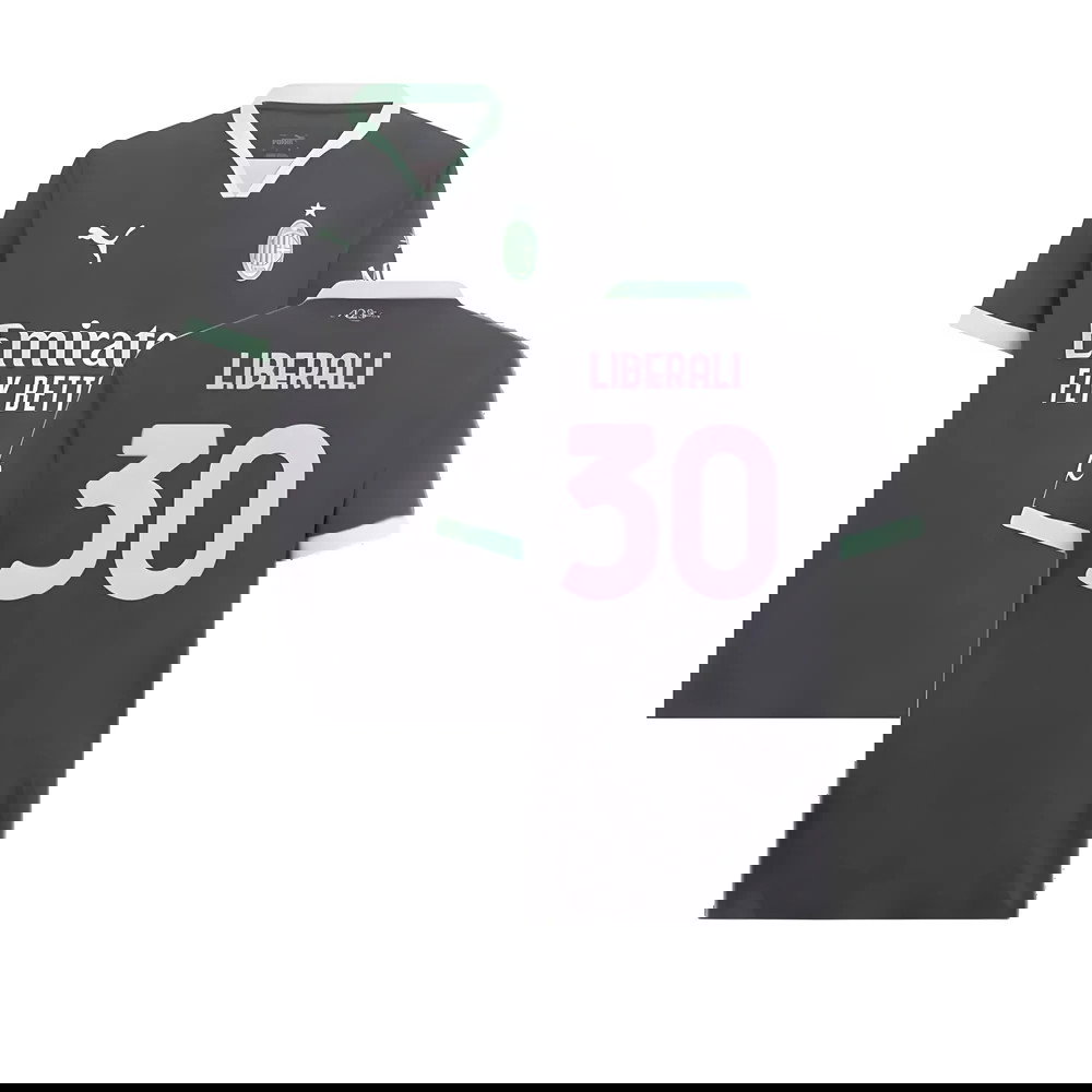 2024-2025 AC Milan Third Authentic Shirt (Liberali 30)