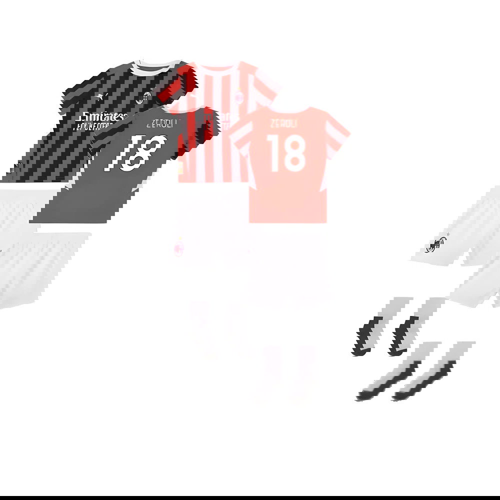 2024-2025 AC Milan Home Baby Kit (Zeroli 18)