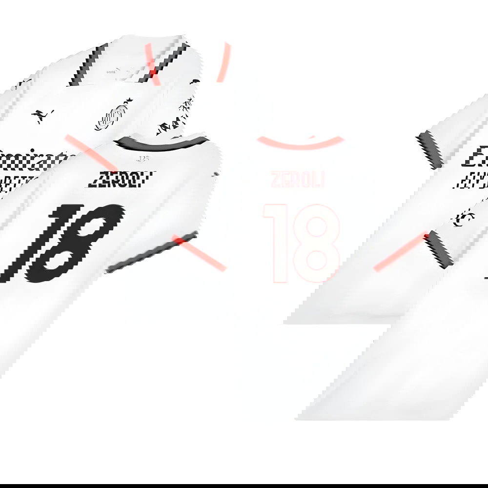 2024-2025 AC Milan Away Shirt (Womens) (Zeroli 18)