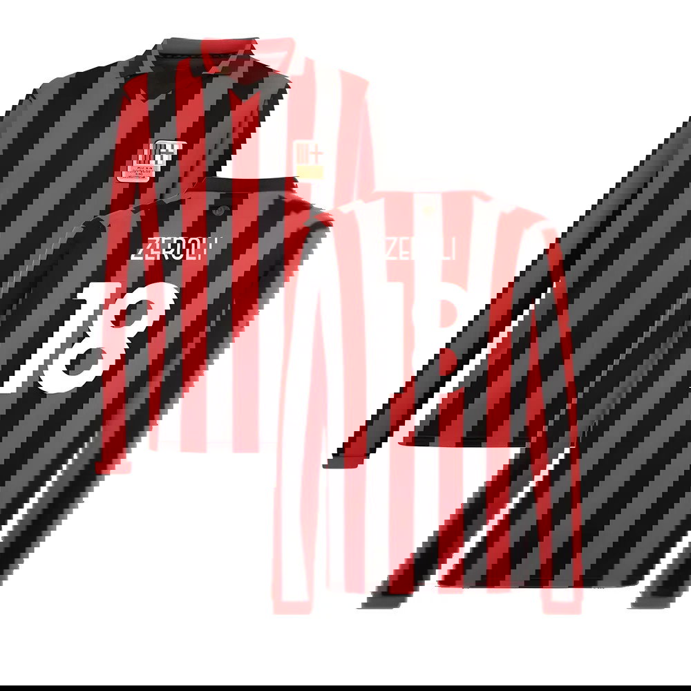 AC Milan 125th Authentic Shirt LS (Black-Red) (Zeroli 18)