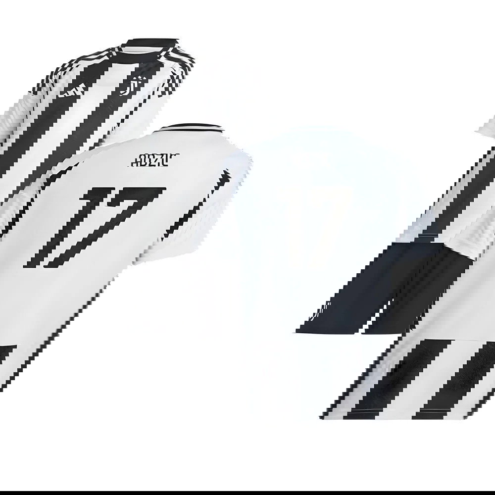 2024-2025 Juventus Home Mini Kit (Adzic 17)