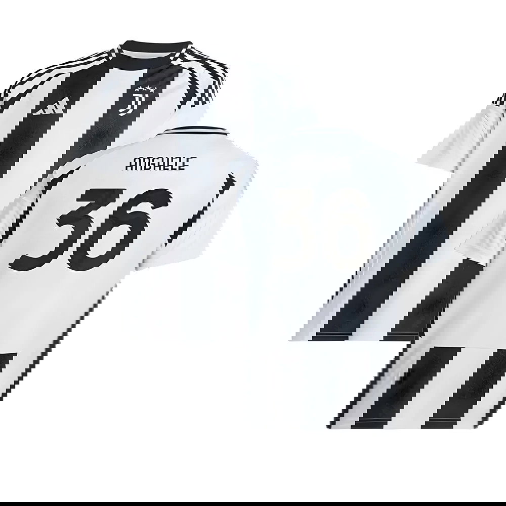 2024-2025 Juventus Home Shirt (Kids) (Anghele 36)