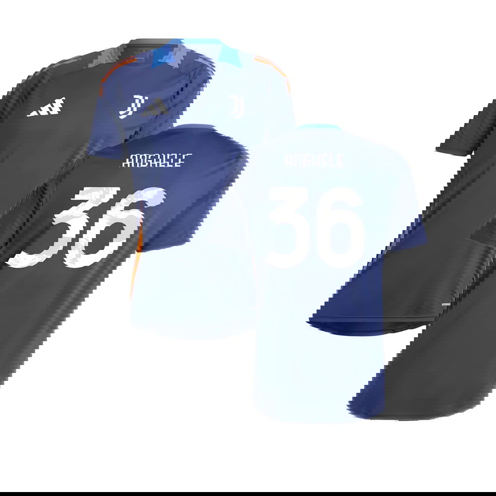 2024-2025 Juventus Training Jersey (Navy) (Anghele 36)