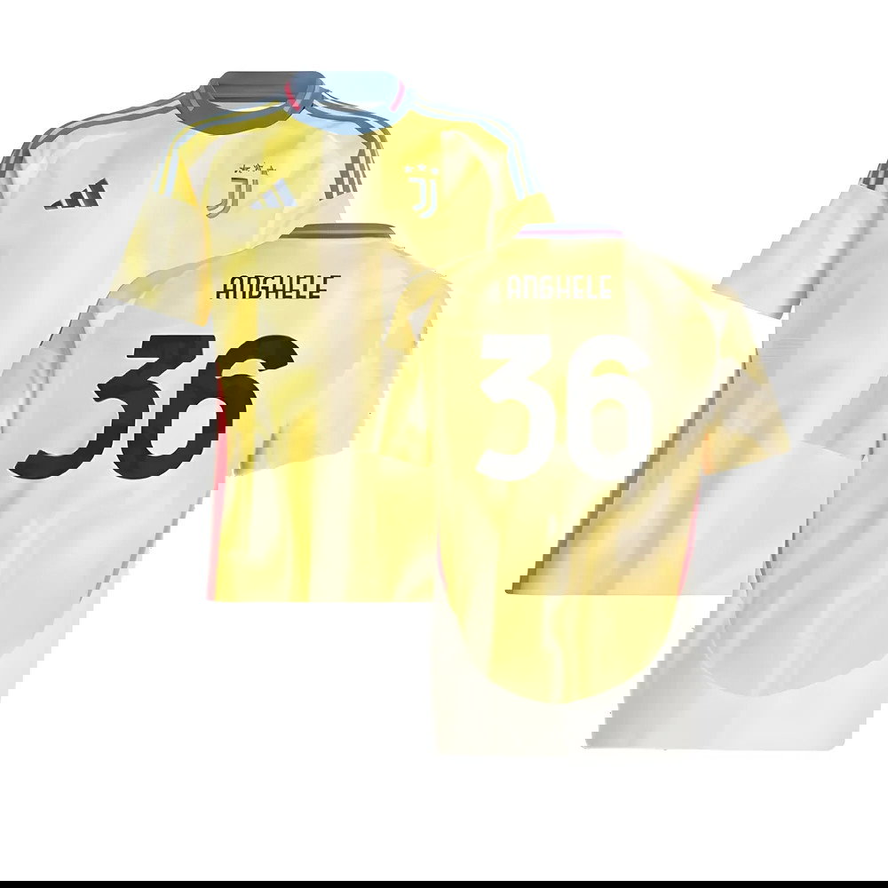 2024-2025 Juventus Away Shirt (Kids) (Anghele 36)