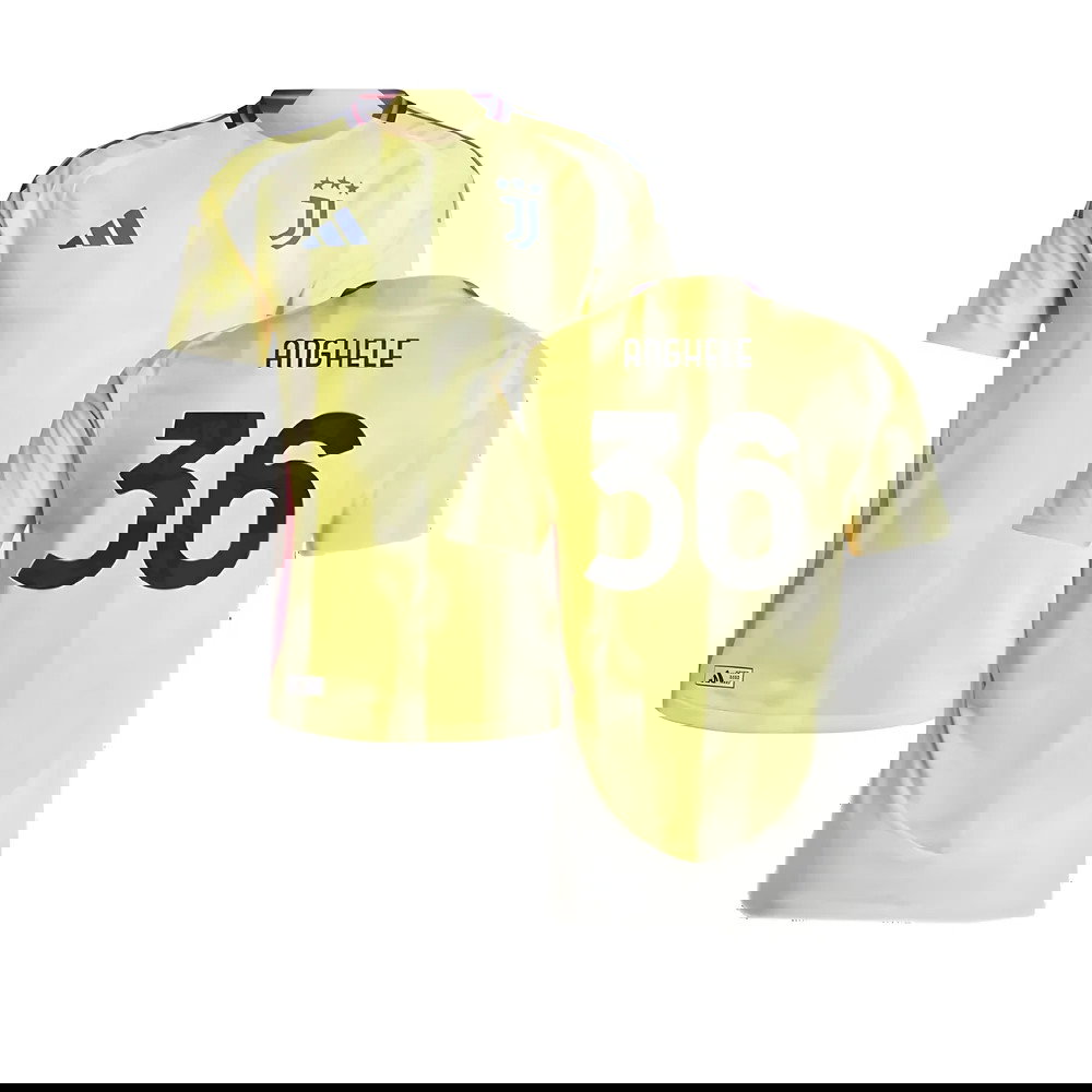 2024-2025 Juventus Authentic Away Shirt (Anghele 36)