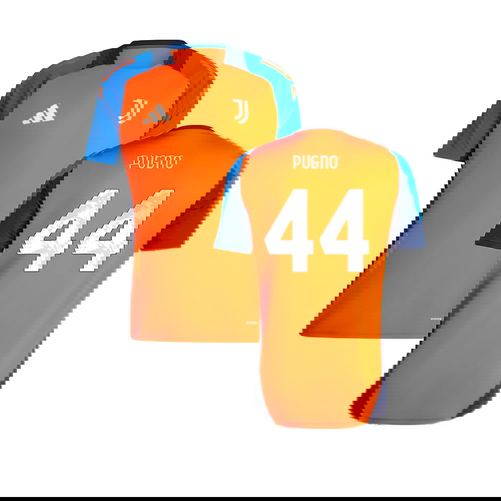 2024-2025 Juventus Training Jersey (Orange) (Pugno 44)