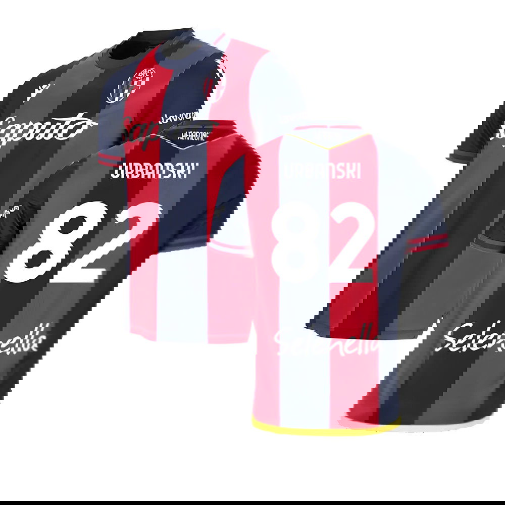2024-2025 Bologna Home Shirt (Kids) (Urbanski 82)