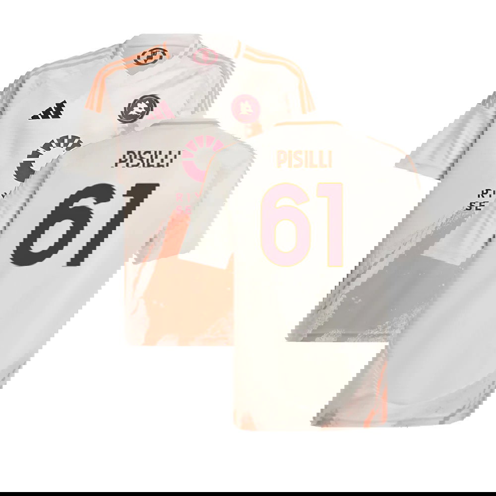 2024-2025 Roma Away Shirt (Kids) (Pisilli 61)