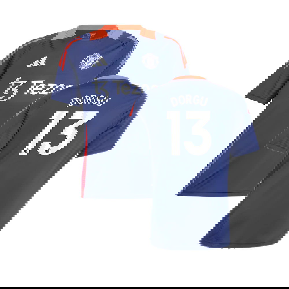 2024-2025 Man Utd Training Jersey (Night Indigo) - Kids (Dorgu 13)