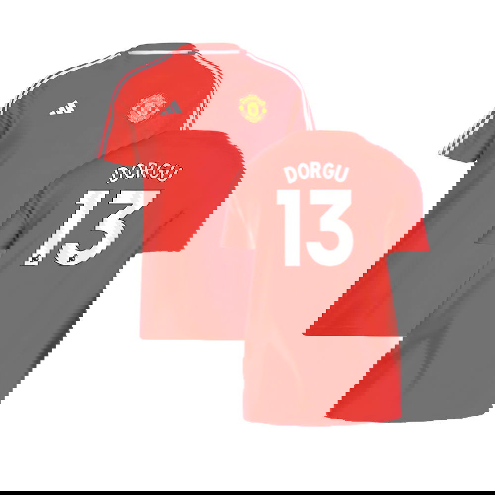 2024-2025 Man Utd DNA Tee (Red) (Dorgu 13)