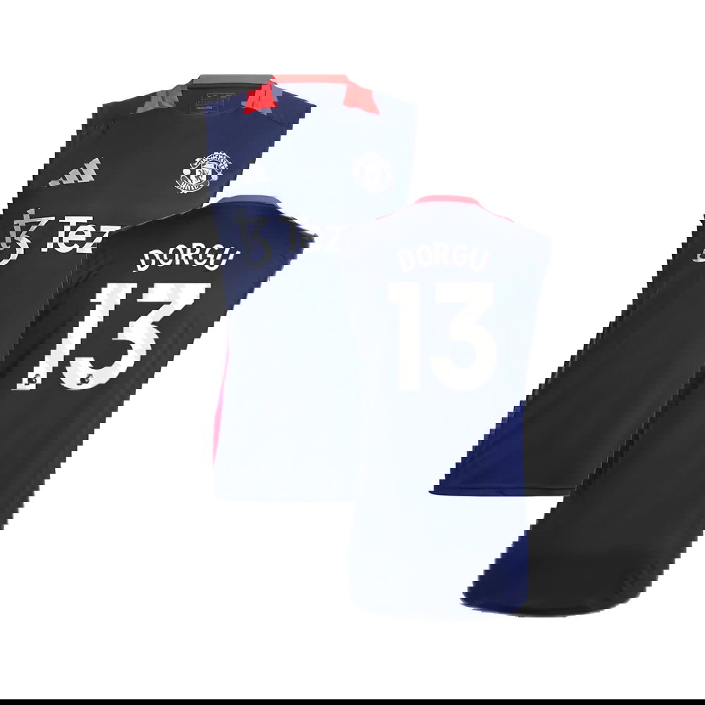 2024-2025 Man Utd Sleeveless Jersey (Night Indigo) (Dorgu 13)