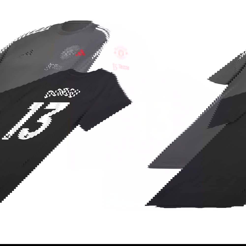 2024-2025 Man Utd EU Training Tee (Carbon) (Dorgu 13)