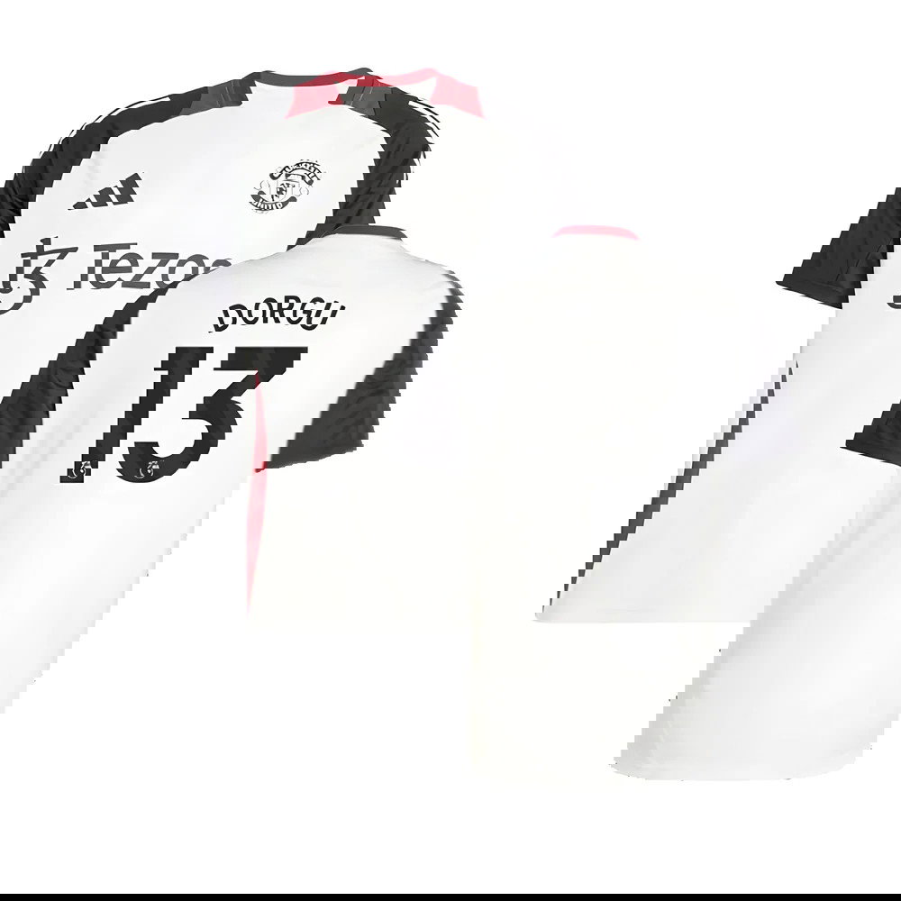 2024-2025 Man Utd Training Jersey (Off White) (Dorgu 13)