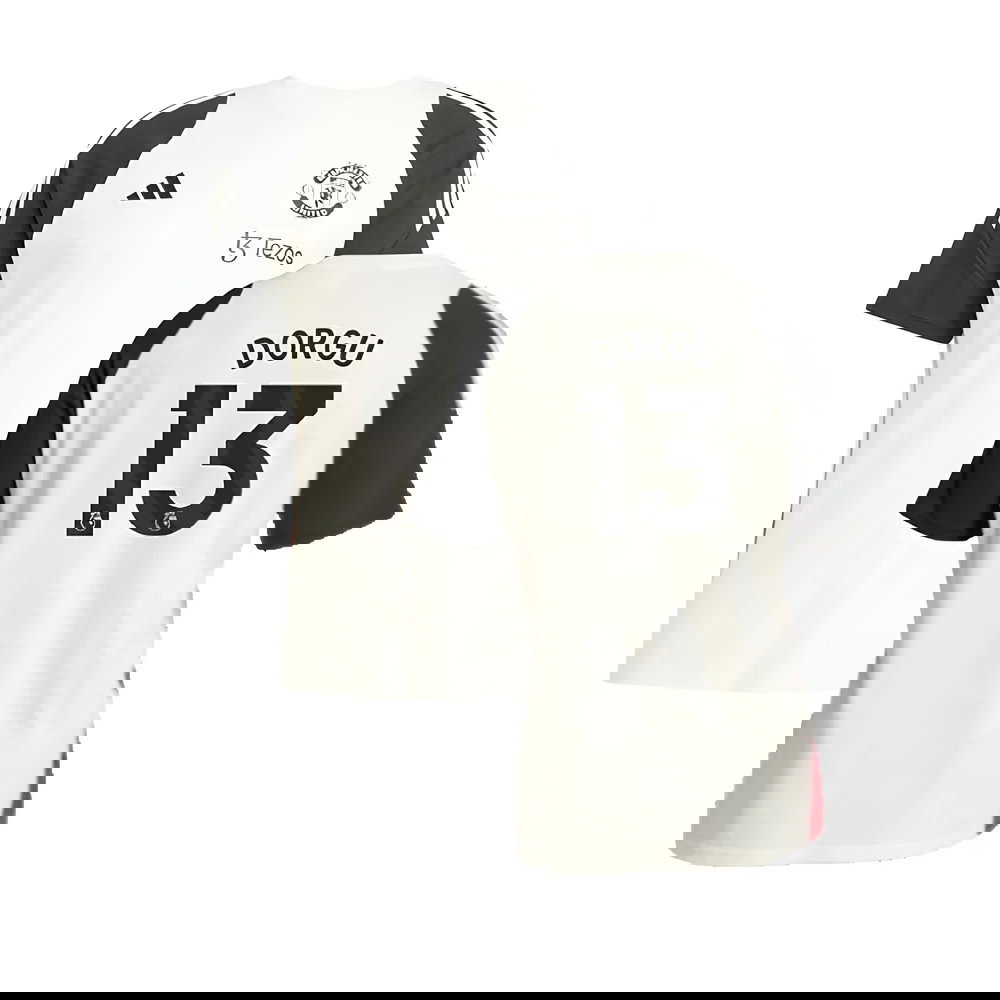 2024-2025 Man Utd Training Tee (Off White) (Dorgu 13)