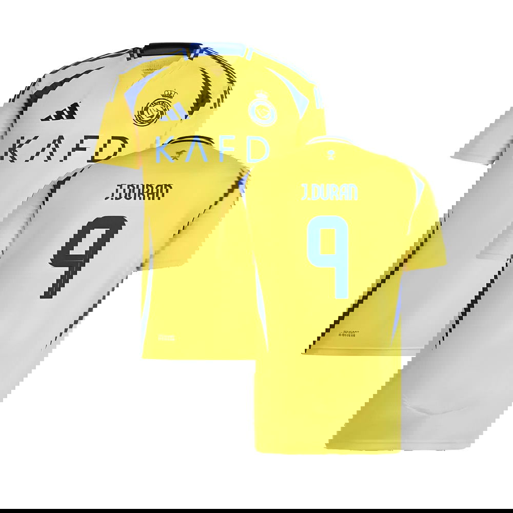 2024-2025 Al Nassr Home Shirt (J.Duran 9)