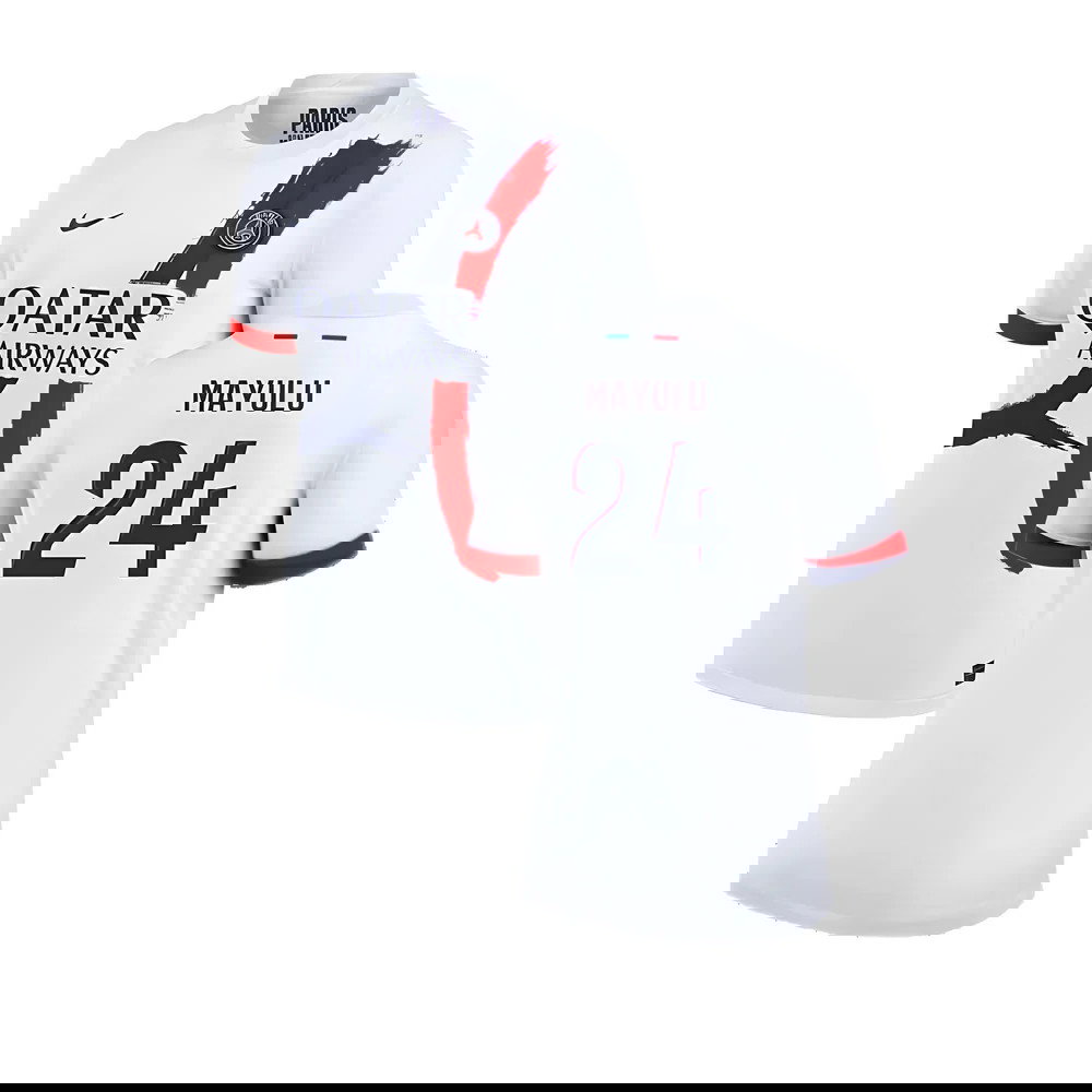 2024-2025 PSG Away Shirt (Womens) (Mayulu 24)