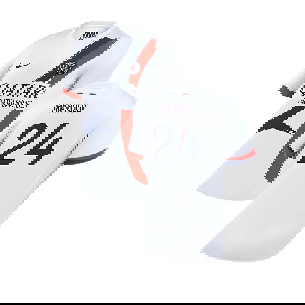 2024-2025 PSG Away Shirt (Mayulu 24)