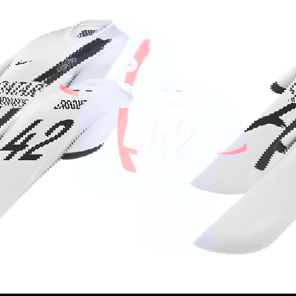 2024-2025 PSG Away Authentic Dri-ADV Shirt (Zague 42)