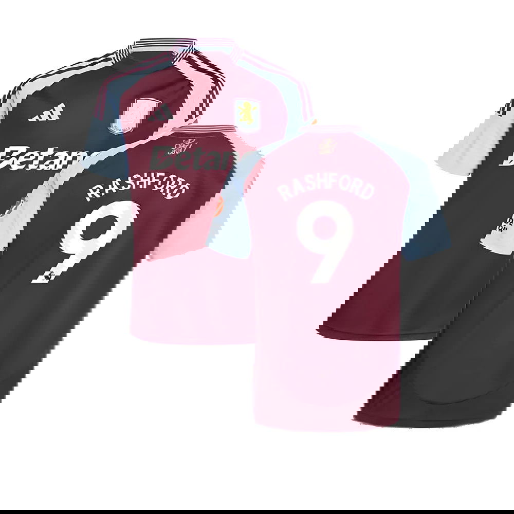 2024-2025 Aston Villa Home Shirt (Rashford 9)